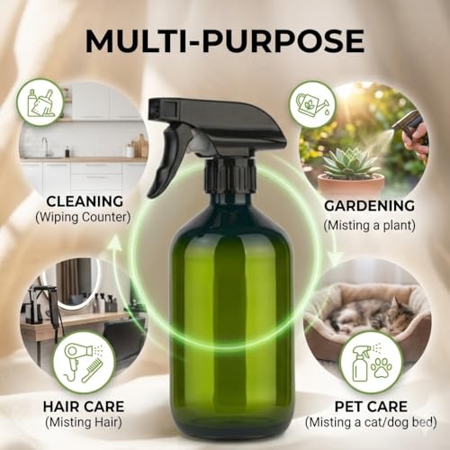 Sprayers in Lawn and Garden -11 oz Easy to Grip with Adjustable Nozzle - size: 13 Ounces