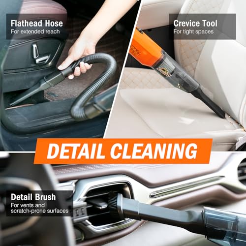 Armor All AA12V2 0903 Car Vac, Compact, Orange - style: Corded Electric