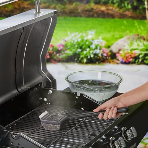 Mr. Bar-B-Q Steam Clean Grill Brush Powered by Scrub Daddy
