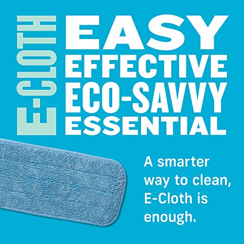 E-Cloth Microfiber Mop Head Replacement - Reusable Microfiber Mop Pads, Washable Replacement Pads, Multi-Surface Floor Cleaning Cloths for Hardwood, Tile & Laminate - 1 Pack