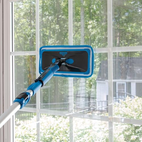 Unger Professional ProClean Indoor Window Cleaning Replacement Pads, 2 Pack, Hold Dust and Dirt, Works with Glass Cleaners and Solutions, Non-Drip Surface Pad - size: 1 Count (Pack of 2), style: ProClean Replacement Pads