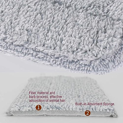 6 Pack 32 Inch Dust Mop Head RefillCommercial Industrial Floor Mop Refill Pads for Hardwood Floors Replacement - size: 32 IN PADS