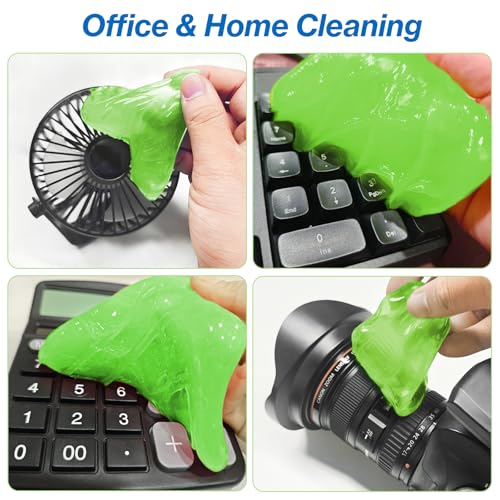 Car Cleaning Gels, Super Clean Clean Putty Dust Cleaner Kit, Auto Detailing Tools Cleaning Putty Car Interior Cleaner, Keyboard Cleaner, Cleaning Slime Car Cleaning Supplies Gift for Men Women