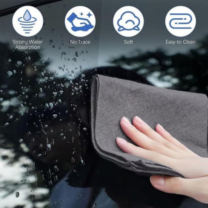Thickened Magic Cleaning Cloth, Super Absorbent, Lint-Free, Streak-Free Microfiber Cloth for Glass, Car, Windows, Mirrors - Reusable, Quick Drying, Eco-Friendly Multi-Surface Cleaning Rag (10PCS) - color: 10pcs