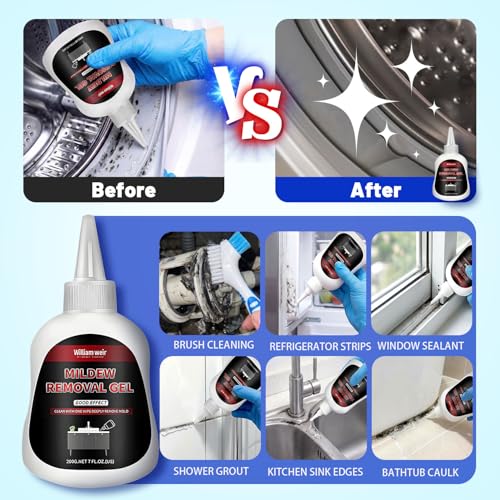 Washing Machine Cleaner Tablets Ultra - Designed for Pet Owners, Removes Residue, Grime & Odors, with Mold Cleaning Gel&Brush, Compatible with HE, Top&Front Load, 30 Tablets-12+ Month Supply - color: Colorful 32 Pack
