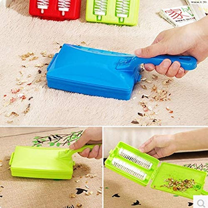 GOTOTOP Handheld Carpet Cleaner Brush, Double Roller Design, Quick and Efficient for Households and Pet Owners