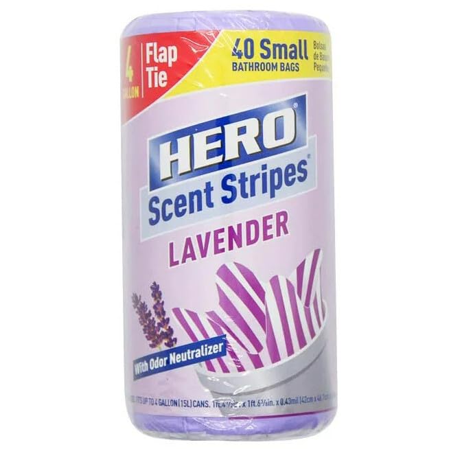Trash Bags (2-PACK, LAVENDER AND LEMON)