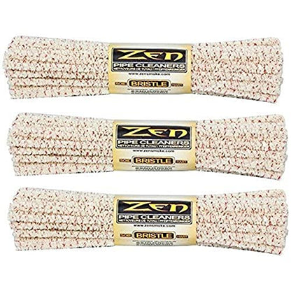 Zen Bundles Zen Pipe Cleaners Hard Bristle, 132 Count (Pack of 3),Yellow