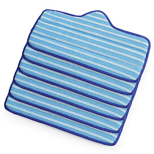 6 Packs of Premium Microfiber Pads, Compatible with Dupray Neat Steam Cleaner, Durable, Reusable and Machine Washable