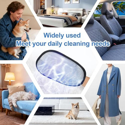 Pet Hair Remover Gloves Reusable Electrostatic Dog & Cat Hair Remover for Furniture, Couch, Clothing & Pet Beds Quick Clean No Refills Washable Fur Removal Mitt 2026 Upgraded Design