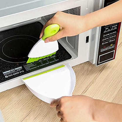 Dust pan Broom Brush Dustpan - Small Broom and Dustpan Set,Mini Broom and Dustpan,Small Dustpan and Brush Set for Home Cleaning,Sofa,Desk,Guinea Pig Cage,Cat Litter etc.（Green 2 Set） - color: Green, size: 2 Set