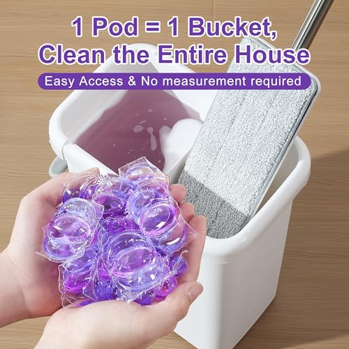 JOYMOOP Floor Cleaner for Mopping, 15 PCS Mopping Solution, Hardwood Floor Cleaner, Works Perfectly with Mop Bucket - size: 1 Count (Pack of 15)