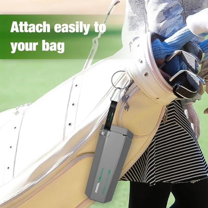 Golf Ball Washer, Sports Cleaning Tool, Portable Golf Cleaner | Compact Golf Washing Machine for Outdoor Practice, Golf Towel Set for Club Cleaning, Accessory for Course