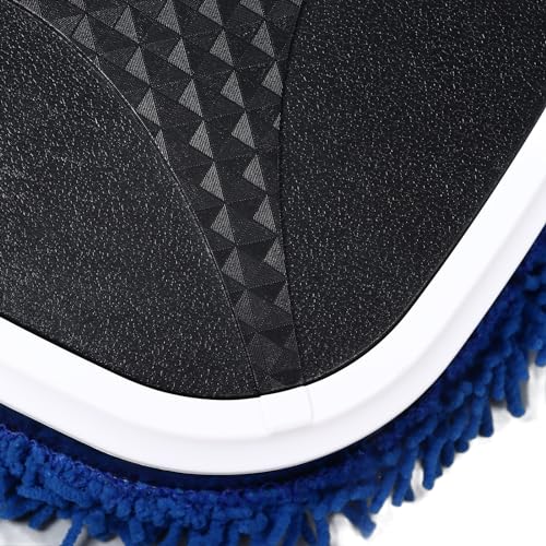 Akozon Akozon Revolutionary Fully Automatic Mop Cleaner Low Noise 2400mAh USB Rechargeable Slim Dry Wet Mop Robot for Effortless Pet Hair and Dust Removal