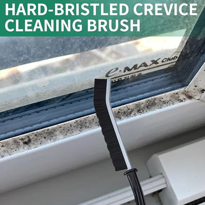 6-Pack Hard Bristle Crevice Cleaning Brush, Best Tool for Cleaning Grout, Gaps, and Sink, Home Cleaning Essentials, Crevice Cleaning Tool for Kitchen and Household Use
