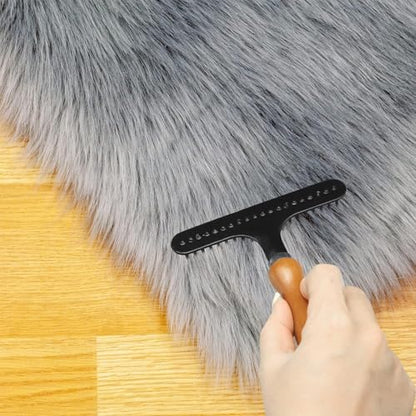 Carpet Rake, Hand Held Carpet Rake for Matted Carpets, Portable Shag Rug Rakes Carpets, Making it Fluffy