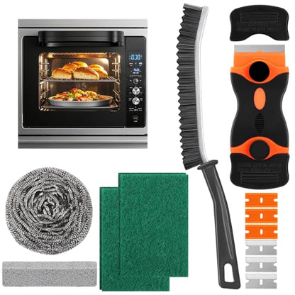 XANGNIER Heavy Duty Oven Cleaner Brush Sets,Oven Cleaning Kits Tools Accessories