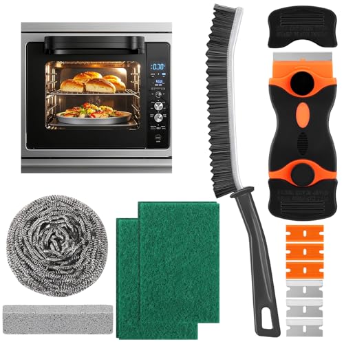 XANGNIER Heavy Duty Oven Cleaner Brush Sets,Oven Cleaning Kits Tools Accessories