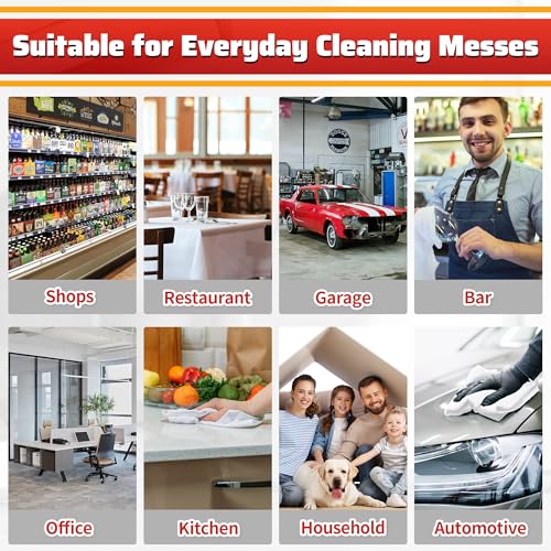 White Microfiber Cleaning Cloth, 150 Pack Shop Towels All-Purpose Cleaning Rags, Bulk Lint-Free Washcloth Reusable Microfiber Towels for Cars Mechanic Garage & Housekeeping 11.5"*11.5" - color: White, style: 150 Pack