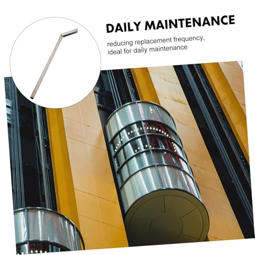 Amosfun Elevator Groove Cleaning Scraper for Deep Dirt Removal User-Friendly Tool for Efficient Maintenance Commercial and Residential Spaces - size: 23.50X4.00X1.00CM