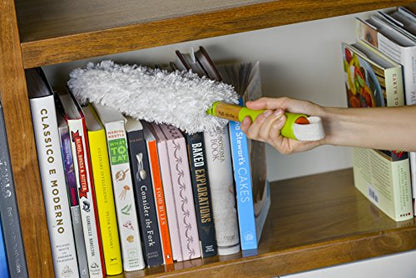 Full Circle Dust Whisperer Washable Microfiber Duster, Green (Pack of 2) - color: Verde