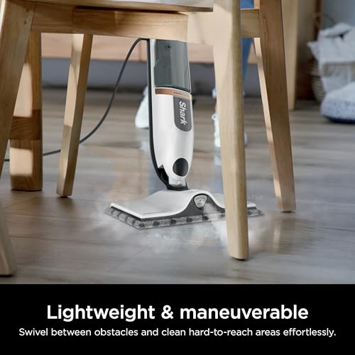 Shark SteamSpot Steam Mop with Steam Blaster Technology, 3 Steam Modes, 2 Washable Pads, XL Removable Water Tank, Lightweight, Steam Cleaner for sealed Hard Floors, Hardwood, Tile, Laminate, S2001 - style: Steam Blast Premium