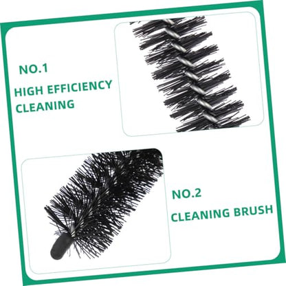Luxshiny 2pcs Engine Cleaning Brush Heavy Duty Flexible for Dryer Vent Lint Trap Condenser Coil Cleaning