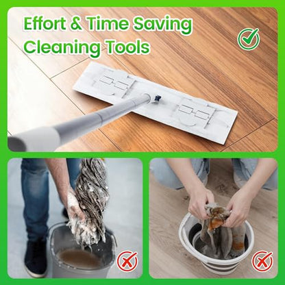 Aodaer 120 Count XL Dry Sweeping Cloths for Swiffer Sweeper Disposable Sweeping Dry Pads Duster Refills Floor Mop Pads for Daily Pet Hair Dust Dirt Cleaning