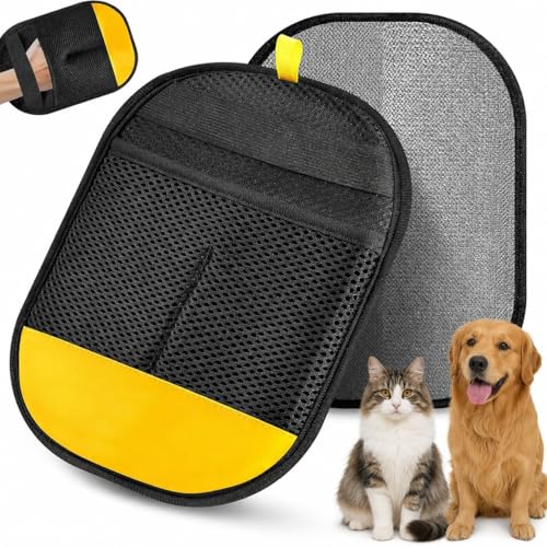 Pet Hair Remover Glove for Dogs & Cats – Reusable Fur Cleaning Mitt for Couch, Carpet, Furniture & Clothes – Easy Lint & Hair Removal Tool