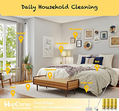 Large Surface Lint Roller with Extendable Long Handle Dust-Proof Cover 6.3'' Wider 240 Sheets, Long Handle Sticky Mop for Cleaning Furniture Carpet Floor Curtains and Pet Hair - size: 1 Roller + 0 Refills