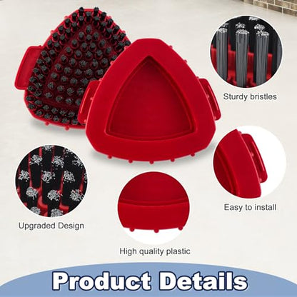 Scrubber Mop Head for Ocedar, Upgrade Scrub Brush for Ocedar, Spin Mop Scrub Brush Head for O Cedar RinseClean 2-Tank, More Bristles Scrub Brush Attachment for Bathroom - size: 1 Pack Scrubber Mop Head-2Tank
