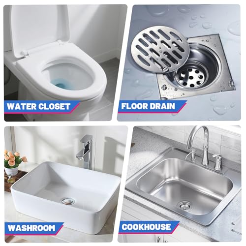 Wild Tornado Sink and Drain Cleaner, Powerful Sink Pipe Cleaner Powder, Fast Foaming Drain Clog Remover for Kitchen, Bathroom, and Pipes Cleaning Tool (2 pcs) - color: 2 pcs