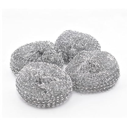 Pine-Sol Heavy-Duty Stainless Steel Scrubbers | Won’t Rust or Splinter | Scrub Sponges for Cast Iron, Oven Racks, Grills, 4 Pack - size: 4 Pack, style: Steel