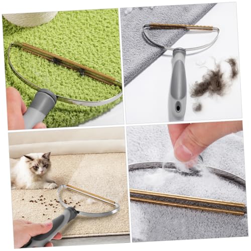 BESTonZON Lint Brush Electric Pet Hair Tool for Couch Carpet High Efficiency Hair Removal User Friendly Design Static Scraper for Quick Cleaning of Furniture Bedding