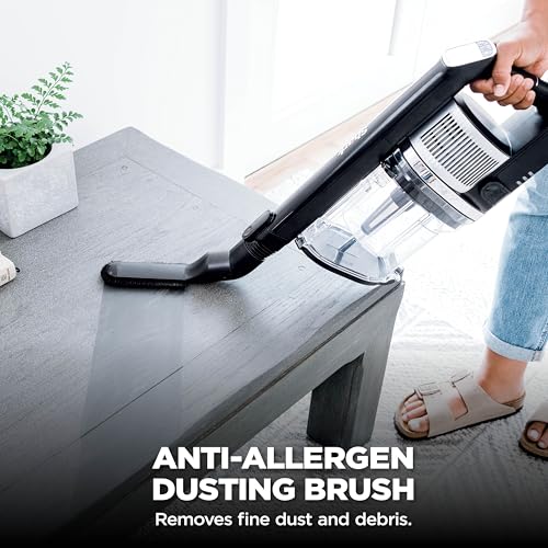 Shark Vertex Pro Cordless Stick Vaccum | Lightweight 2-in-1 Vacuum with Removeable Handheld, DuoClean Powerfins, HEPA, IQ Display & Self Cleaning Brushroll | 120-Min Runtime | Black/Silver | IZ682H - style: Vertex FlexPro w/ PowerDisplay(120 min)
