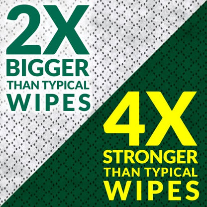 Simple Green Professional Grade Heavy-Duty Cleaning and Degreasing Towels,All-Purpose Cleaning Wipes,75 Count (Pack of 6) - size: 75 Count (Pack of 6)