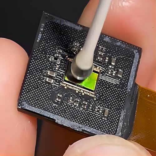 Reusable ESD Safe Gel Swabs with Paper Handle (2.5mm) - Anti-Static Sticky Tool for Camera Sensors, Semiconductors - No Residue, No Scratches, Multi-Use Cleaning - size: Electrostatic adsorption-10PCS