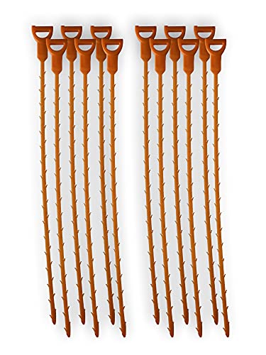 Teal Turtle Reusable Hair Clog Remover Tool - 22" Flexible Drain Cleaner Tool For Showers, Sinks, & Bathtubs - 12 Pack