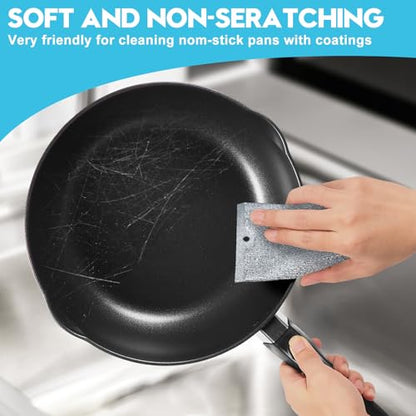 Steel Wool Scrubber, Wire Dishwashing Rags, 10 Pcs Multipurpose Wire Dishcloth, Wet & Dry for Cookware, Sinks, Dishes, Stoves & Fireplaces 5.9“ x 3.9” - size: 5.9x3.9-10pcs