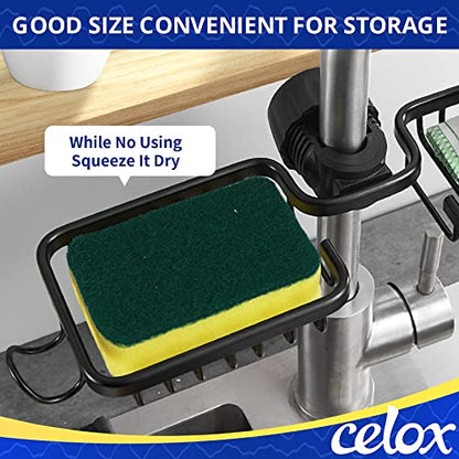 CELOX Sponges Kitchen, Cleaning Sponge for Dish, Yellow, 12 Pack - color: Green and Yellow - F