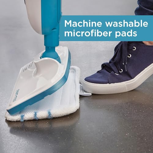 BLACK+DECKER Steam Mop, White (HSM13E1) - color: White
