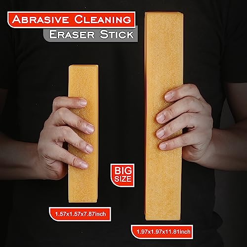 Sanding Belt & Disc Cleaner Stick 1-1/2"x1-1/2 x7-7/8 - Natural Rubber Abrasive Reviver for Woodworking Sanders, Restores Grit & Extends Belt Life