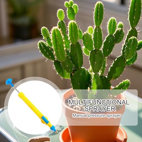 High Pressure Air Pump Manual Sprayer | Manual Watering Tool - Beverage Bottle Sprayer Replacement Nozzles | for Outdoor Plant Flower Care Home Cleaning Car Detailing Pet Grooming - color: Random Color