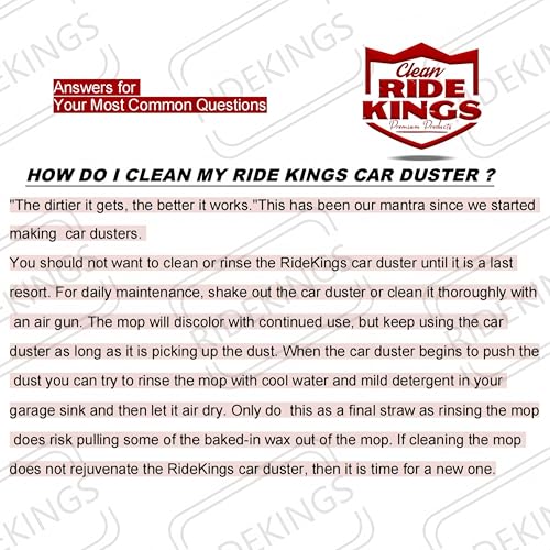 Car Duster Exterior Scratch Free,Car Dust Brush with Extendable Telescoping Handle to Remove Pollen,Dusters for Truck,RV and Motorcycle,Large Mop Head, Wax Cotton Hair，Auto Care - color: Carduster1-2