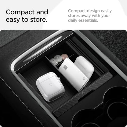 Spigen EZ Slide & Brush Screen Cleaner for Tesla Model Y 2025/26 (Juniper) & 3/Y/S/X/Cybertruck and Screens, Phones, Laptops, Tablets (Extra Microfiber Pad Included) [White] - color: White