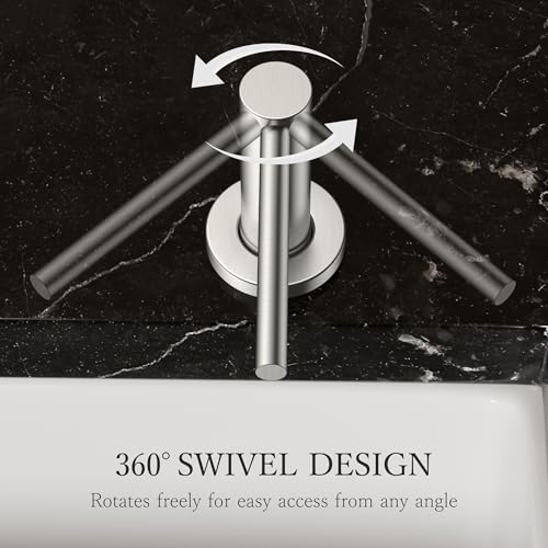 FORIOUS Soap Dispenser for Kitchen Sink, Stainless Steel Liquid Dish Soap Dispenser Pump with Top Refill 17oz Soap Bottle, Brushed Nickel Built in Sink Lotion Dispenser for Kitchen Countertop - color: Stainless Steel