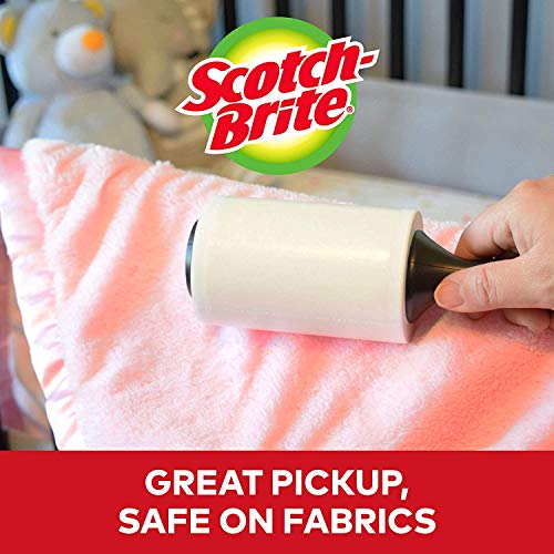 Scotch Brite Lint Roller, Value Pack of 75 Sheets, 375 Total Sheets