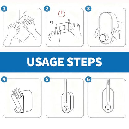 SOPAMI Disposable Toilet Cleaning System, Toilet Wand Kit with 16 Refills, 17-Inch Handle, Wall-Mounted or Floor-Standing Holder for Routine Bathroom Cleaning
