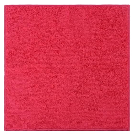 Dri Professional Extra-Thick Microfiber Cleaning Cloth 36 Pack Red (16IN x 16IN, 300GSM, Commercial Grade All-Purpose Microfiber Highly Absorbent, LINT-Free, Streak-Free Cleaning Towels)