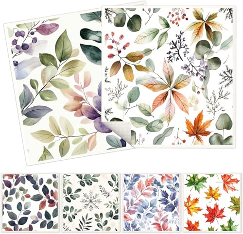 6 Pack Swedish Dishcloths for Kitchen - Reusable Dish Paper Towels Wash Cloths Washable,Absorbent Cellulose Cleaning Sponge Cloth Wipes Quick Dry, Decorative Tea Towels,No Odor Biodegradable(Flowers) - color: 6pcs - Flowers